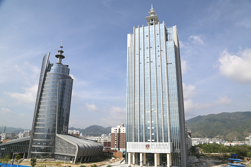 由云南建投第十二建设有限公司承建的临沧市公安局业务技术用房